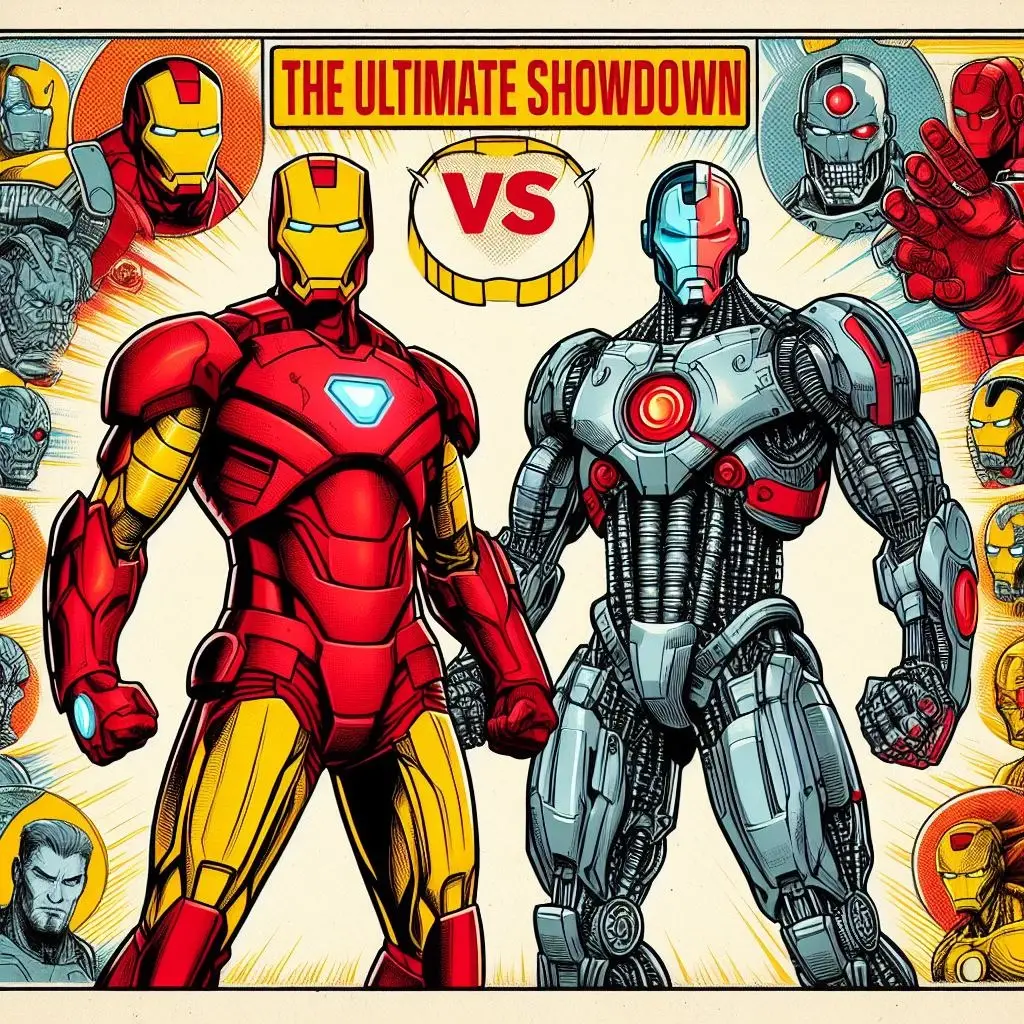 Ironman vs Cyborg The Ultimate Showdown of Technological Titans